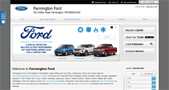 Desktop Screenshot of farmingtonfordmaine.com